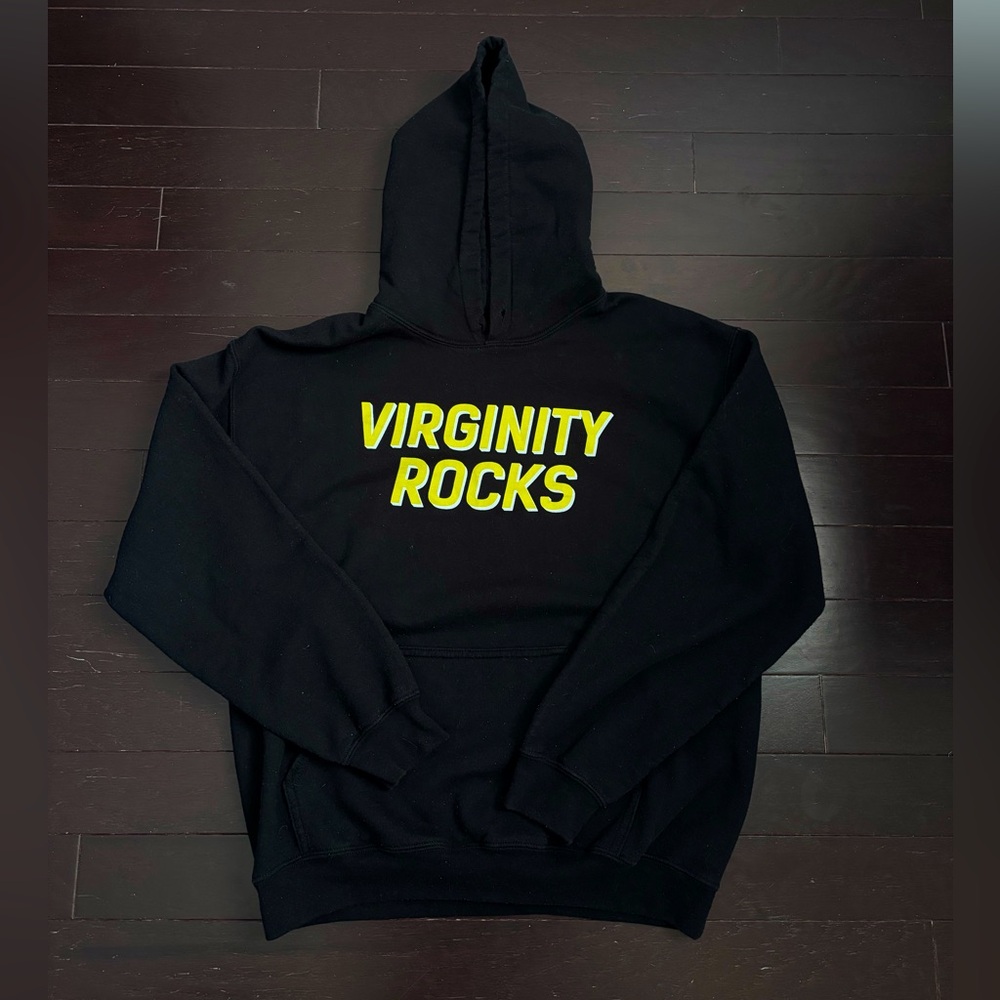 Virginity rocks hoodie